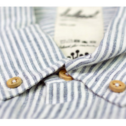 Heren Shirt Bleed Clothing "Nomad Linnen"