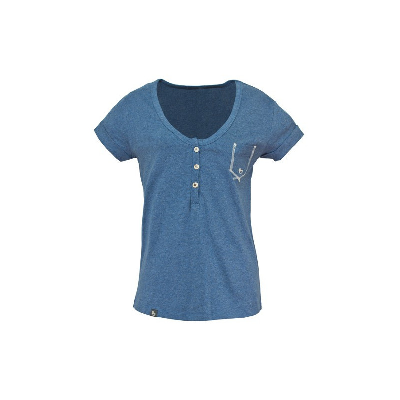 Dames Shirt Bleed Clothing "V-neck"