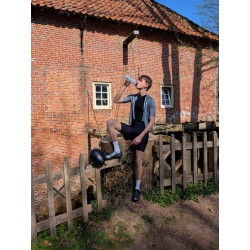 Heren ondershirt Tencel Zwart