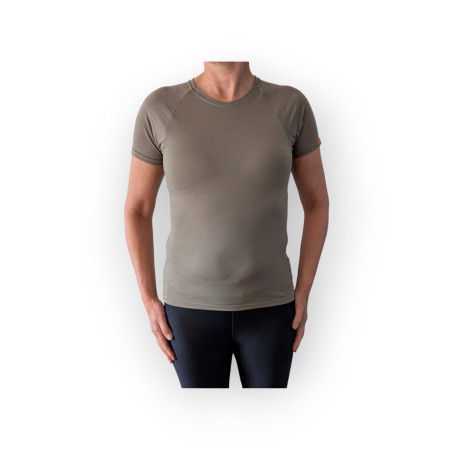 Dames ondershirt Tencel taupe